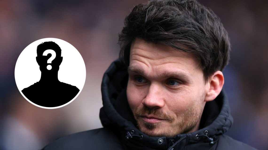 Sheffield Wednesday manager Danny Rohl. Inset, mystery player graphic.