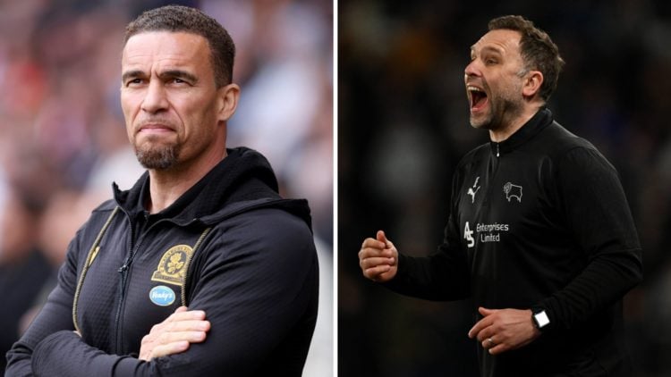 Blackburn Rovers manager Valerien Ismael looks on ahead of the Sky Bet Championship match between Sheffield United FC and Blackburn Rovers FC (L). ...