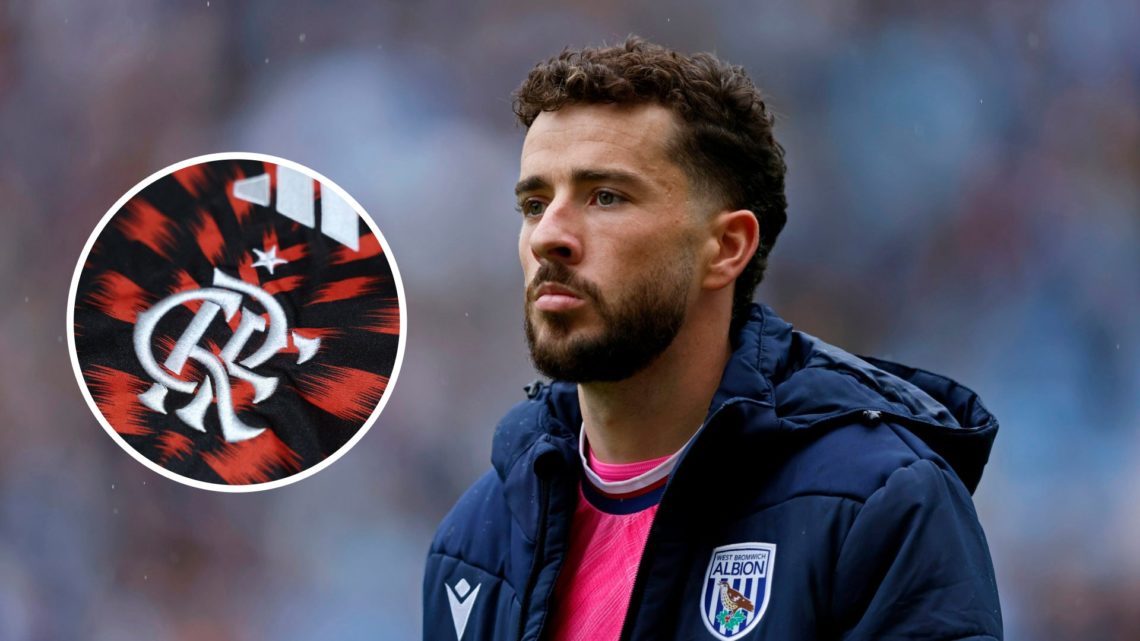 Mikey Johnston of West Bromwich Albion looks on during the Sky Bet Championship match between Coventry City FC and West Bromwich Albion. Inset, Fla...