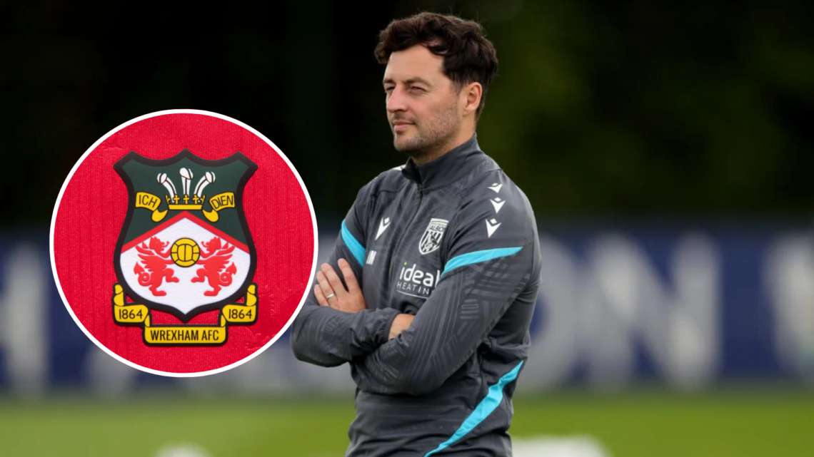Ryan Mason Head Coach of West Bromwich Albion watches over the start of preseason testing as West Bromwich Albion players return to training at Wes...