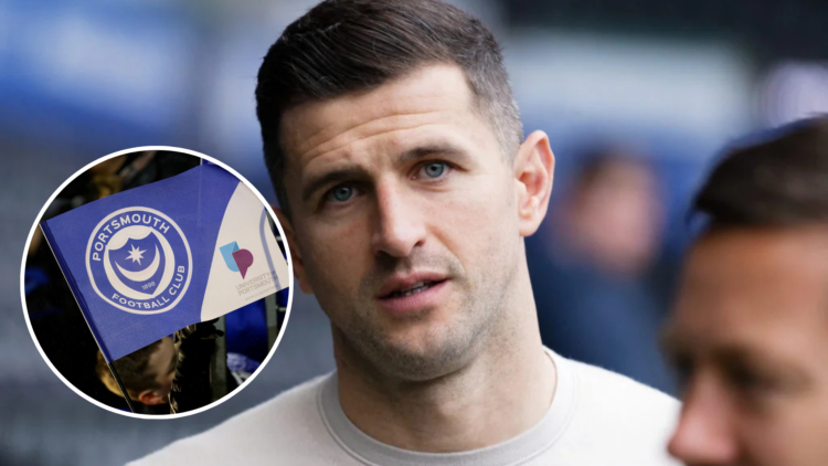 John Mousinho, manager of Portsmouth FC arrives prior to the game during the Sky Bet Championship match between Swansea City and Portsmouth FC. Ins...