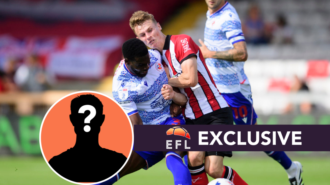 Rob Street of Lincoln City battles with Jeriel Dorsett of Reading during the Sky Bet League One match between Lincoln City and Reading. Inset, Myst...