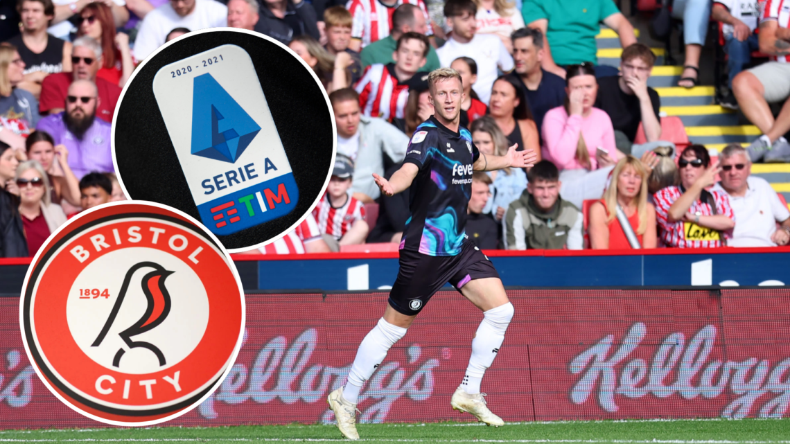 Ross McCrorie of Bristol City celebrates scoring his team's second goal during the Sky Bet Championship match between Sheffield United and Bristol ...