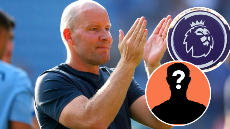 Sheffield Wednesday manager Henrik Pedersen applauds the travelling support following the Sky Bet Championship match between Leicester City and She...