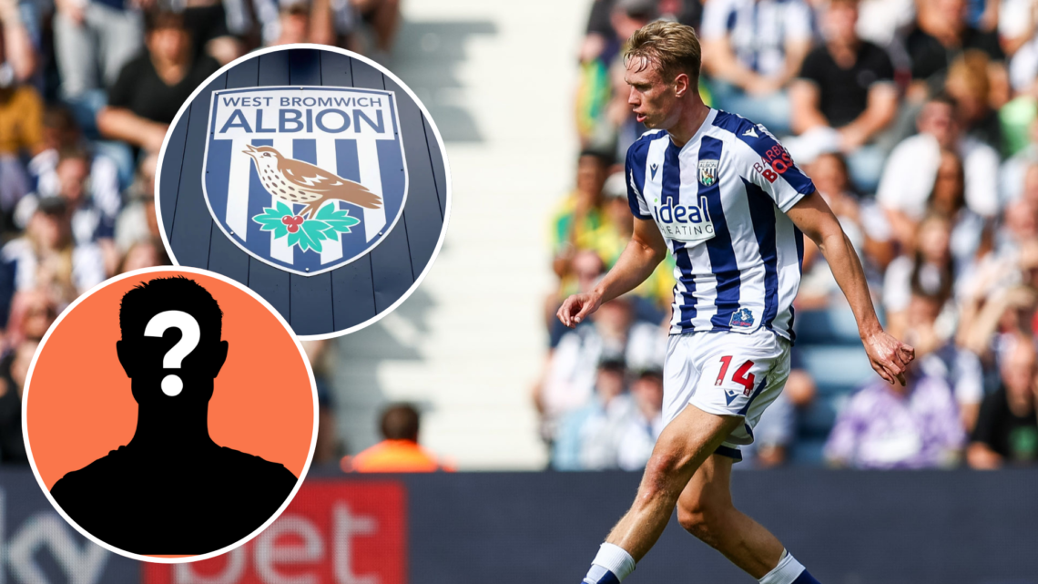 Torbjorn Heggem of WBA is in action during the Sky Bet Championship match between West Bromwich Albion and Blackburn Rovers. Inset, The West Bromwi...