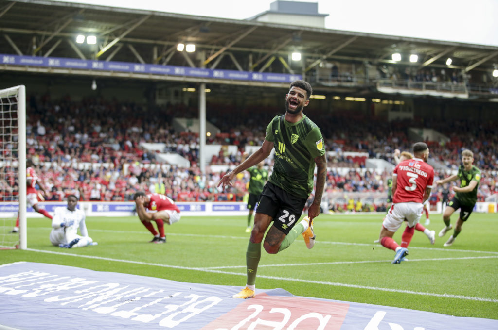 Philip Billing of Bournemouth celebrates