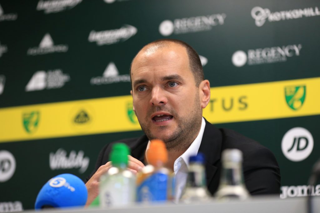 Norwich City Manager Dean Smith Press Conference