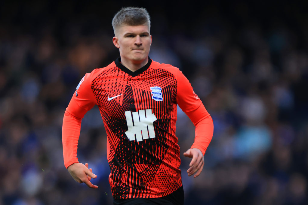 Jordan James of Birmingham City during the Sky Bet Championship match between Ipswich Town and Birmingham City