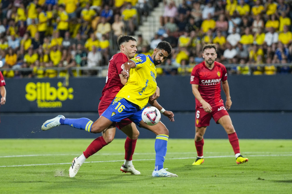 West Brom target Chris Ramos during Cadiz Fc V Real Zaragoza - La Liga Hypermotion