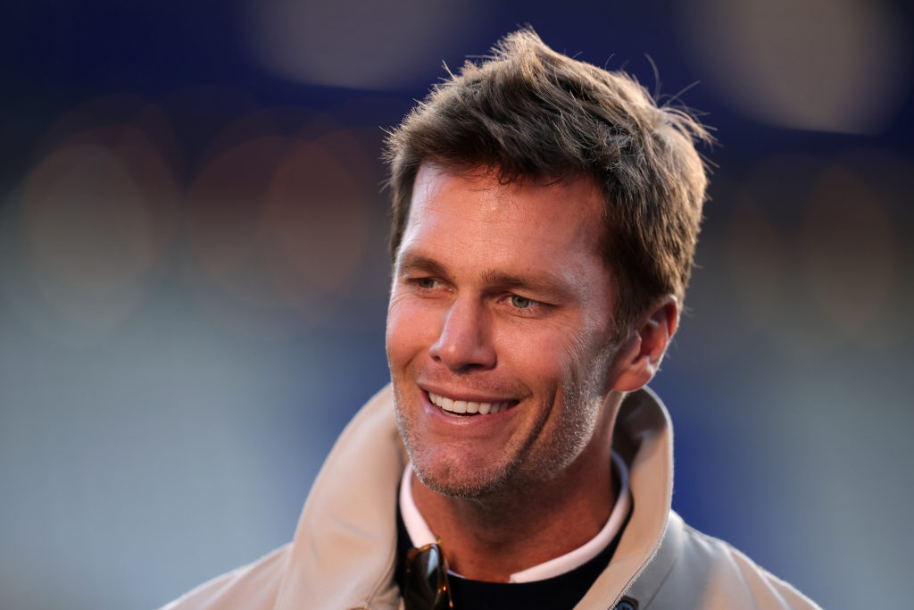Tom Brady at Birmingham's game against Wrexham