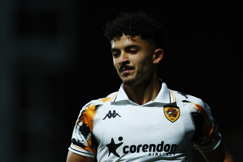 Mohamed Belloumi of Hull City looks on