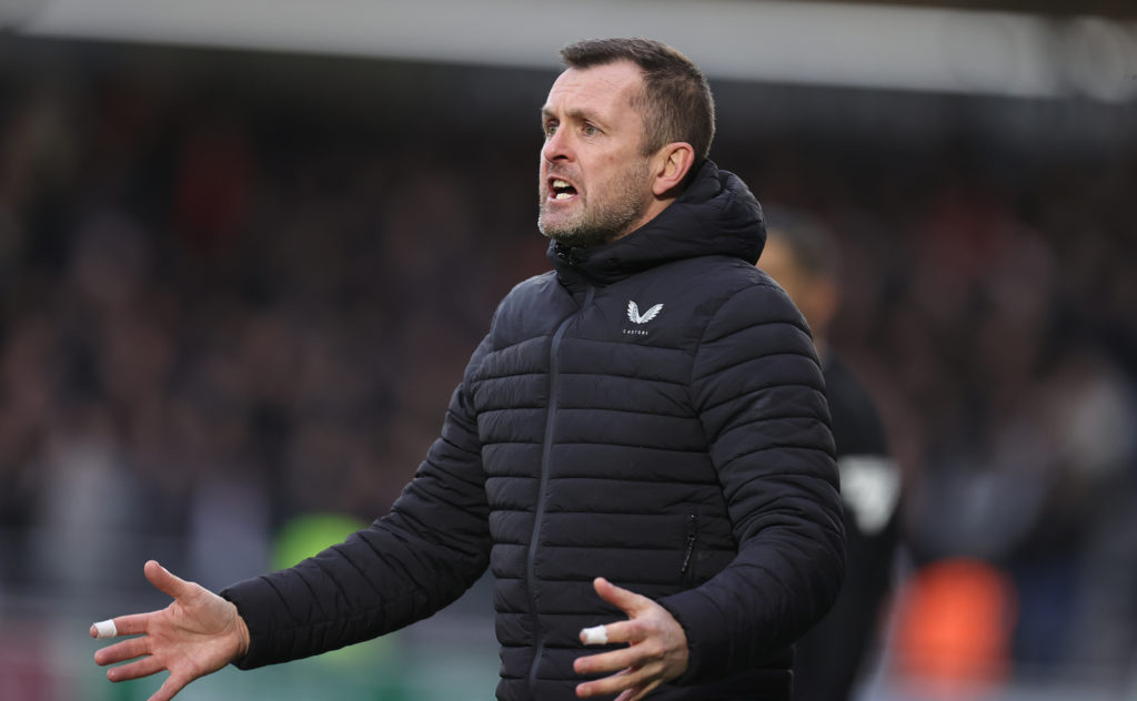 Nathan Jones reacting to Charlton game