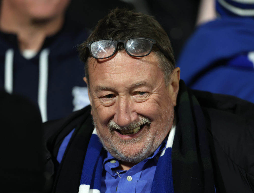 Steven Knight in the stands