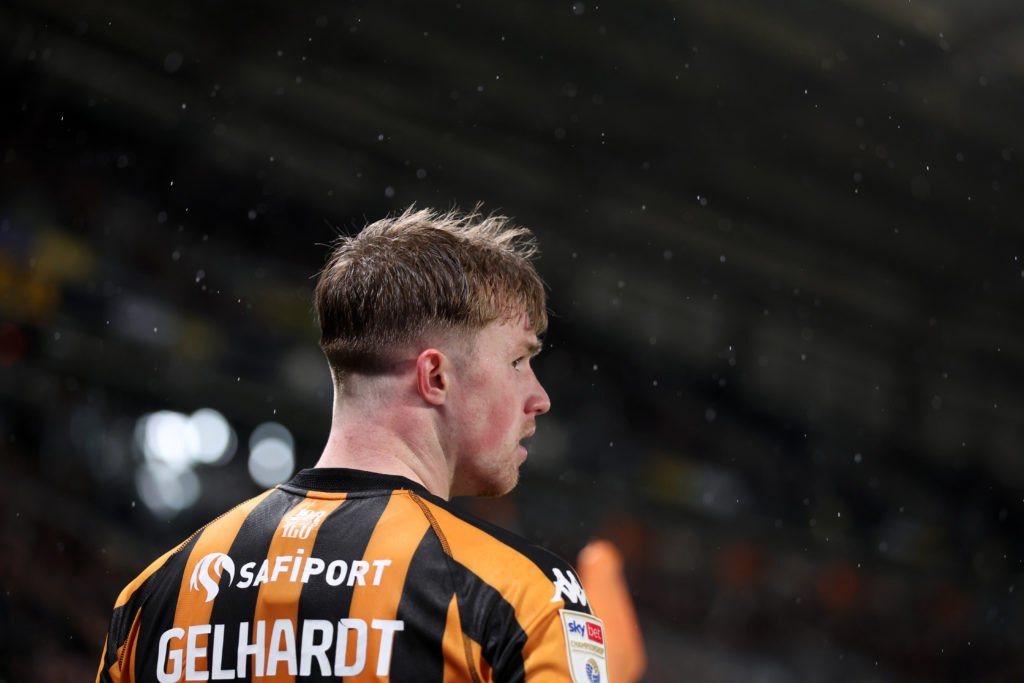 Joe Gelhardt of Hull City