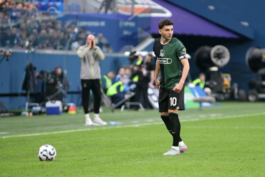 Eduard Spertsyan Krasnodar seen in action