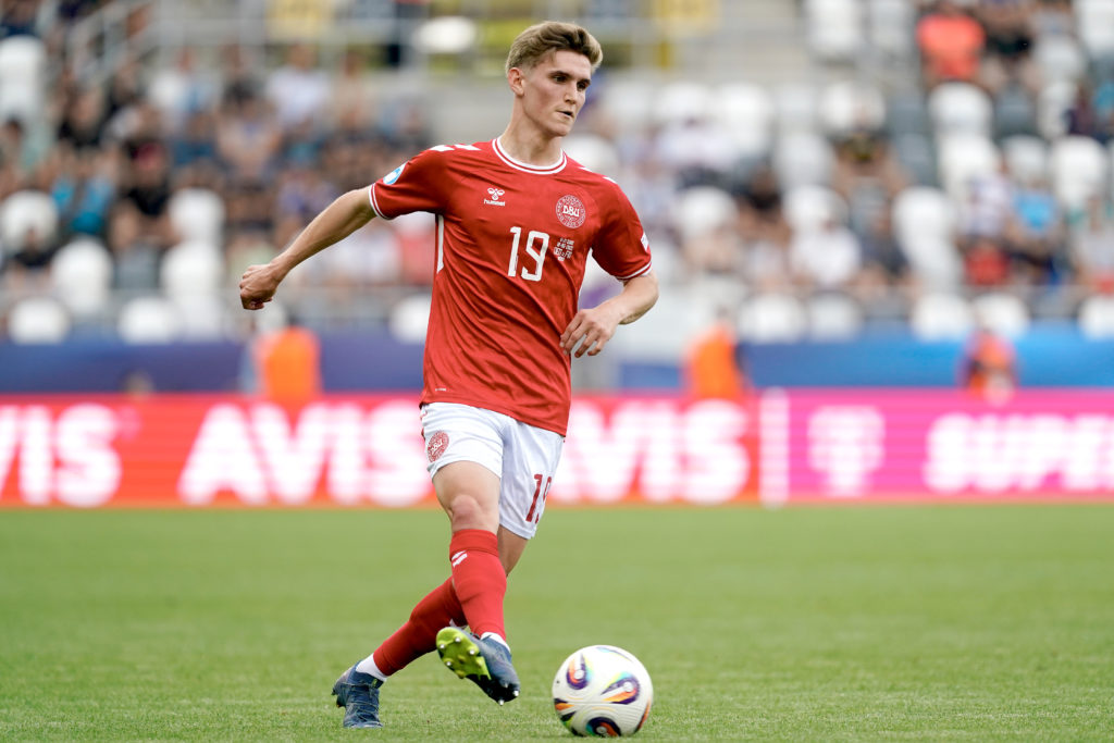 Elias Jelert for Denmark Under 21