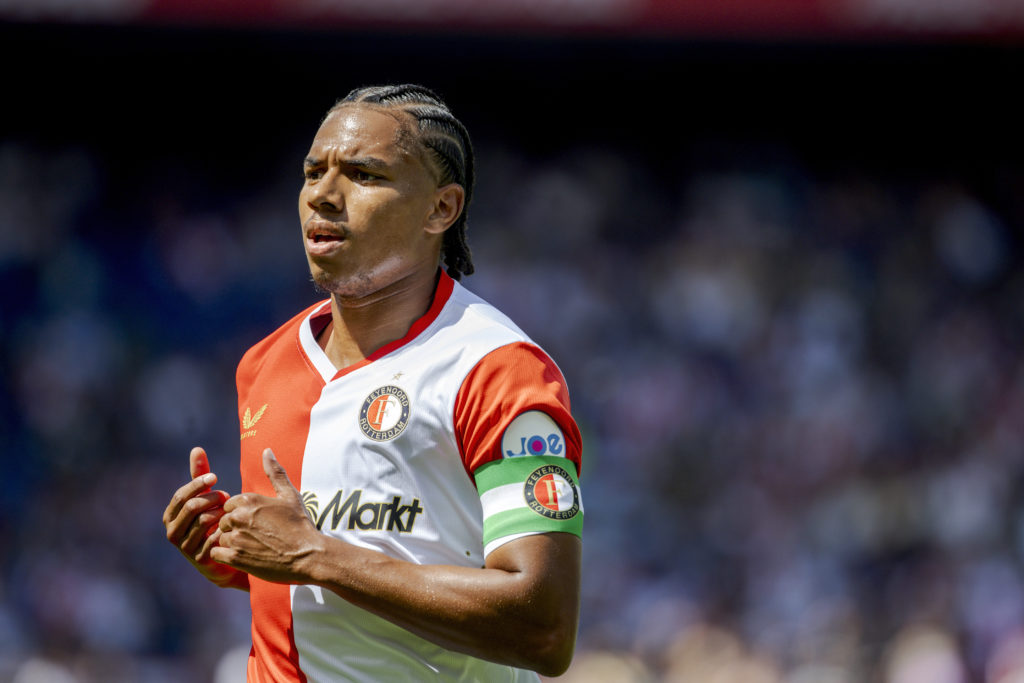 Calvin Stengs of Feyenoord during the Club Friendly match between Feyenoord v Royale Union SG