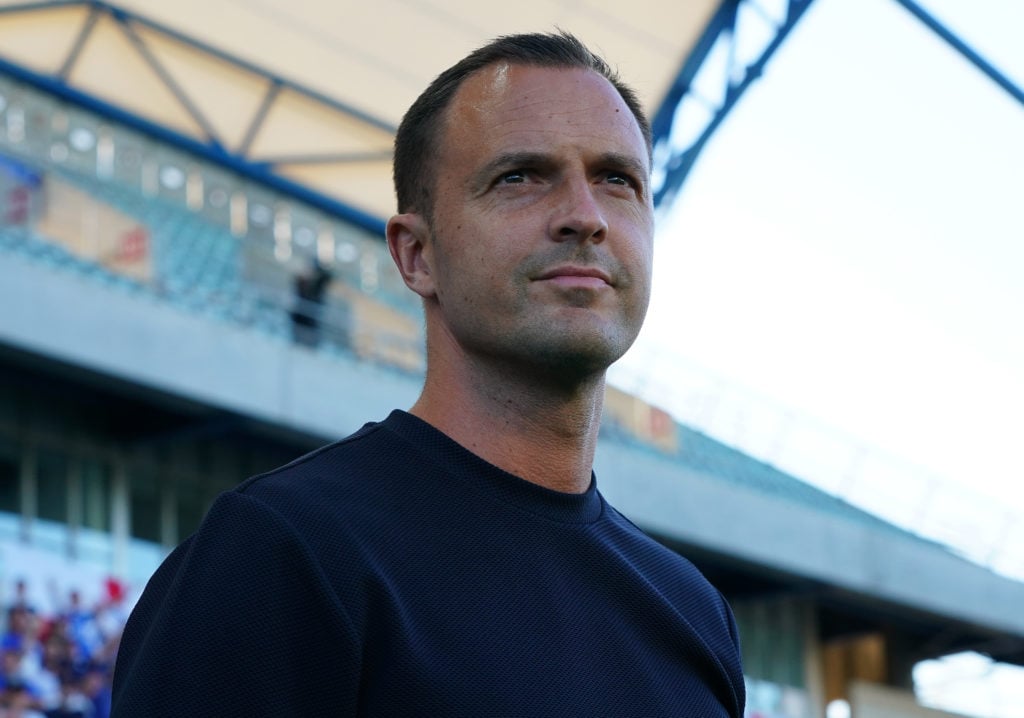 Chris Davies before Birmingham City's pre-season friendly against Sevilla