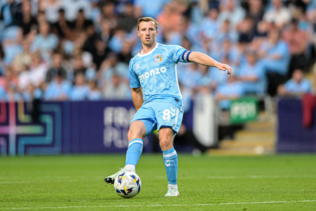 Jamie Allen for Coventry City against Real Betis
