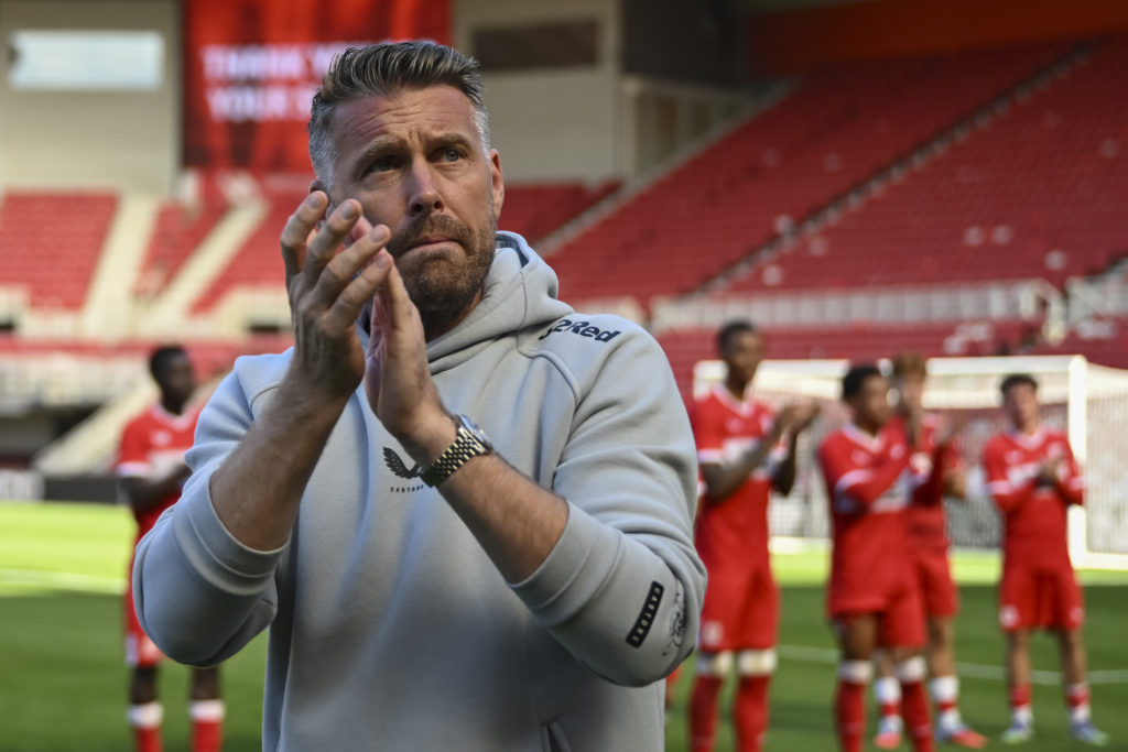 Rob Edwards after Middlesbrough v Deportivo de La Coruna - Pre-season Friendly