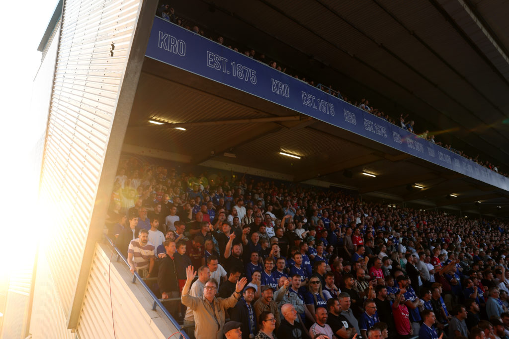 Birmingham City fans show their support