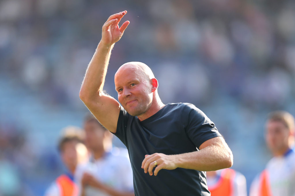 Henrik Pedersen after Leicester City v Sheffield Wednesday - Sky Bet Championship