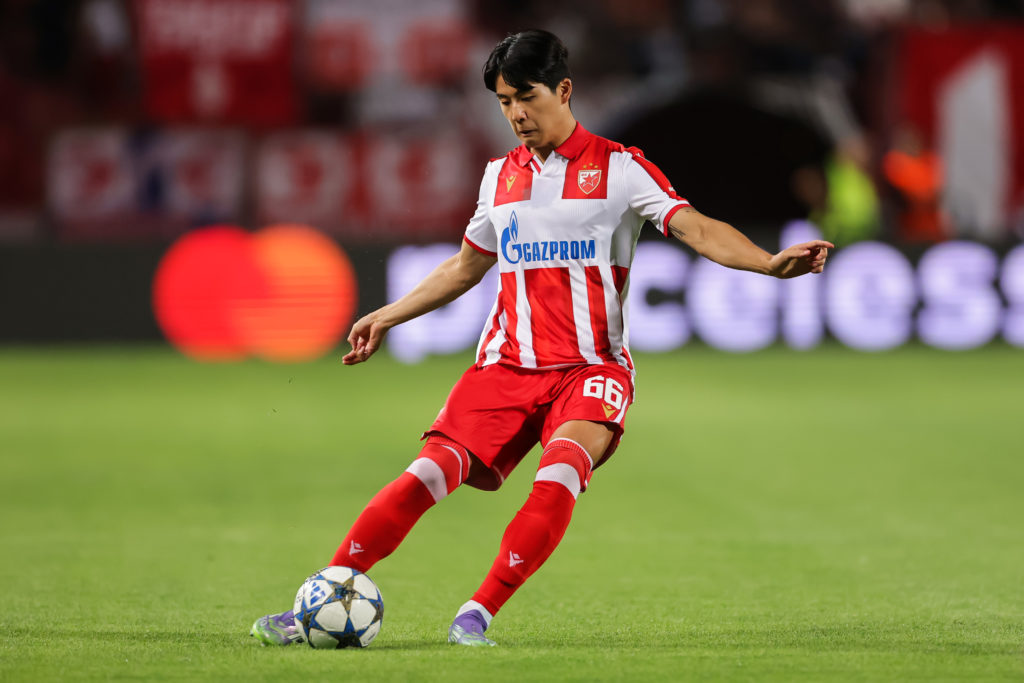 Young woo seol of Crvena Zvezda