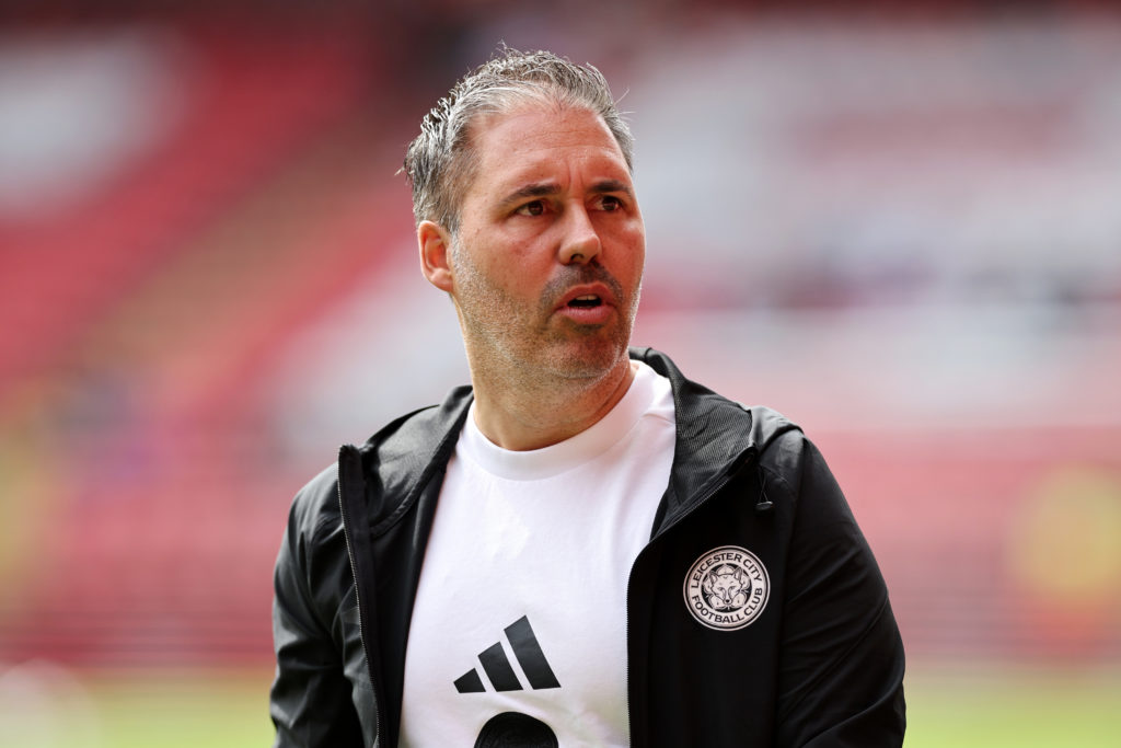 Leicester City Manager Martí Cifuentes