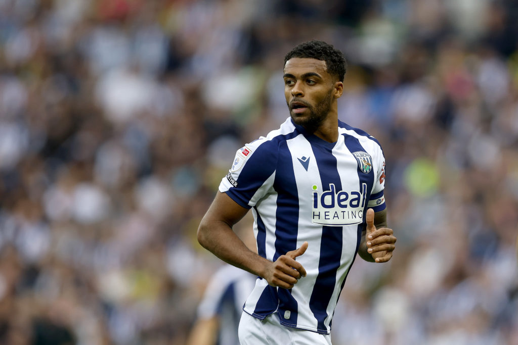Darnell Furlong of West Bromwich Albion during the Sky Bet Championship match between West Bromwich Albion and Portsmouth