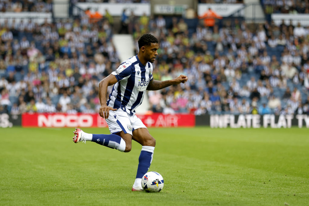 Darnell Furlong of West Bromwich Albion during the Sky Bet Championship match between West Bromwich Albion and Portsmouth