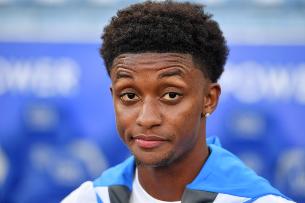 Demarai Gray of Birmingham City arrives at King Power Stadium