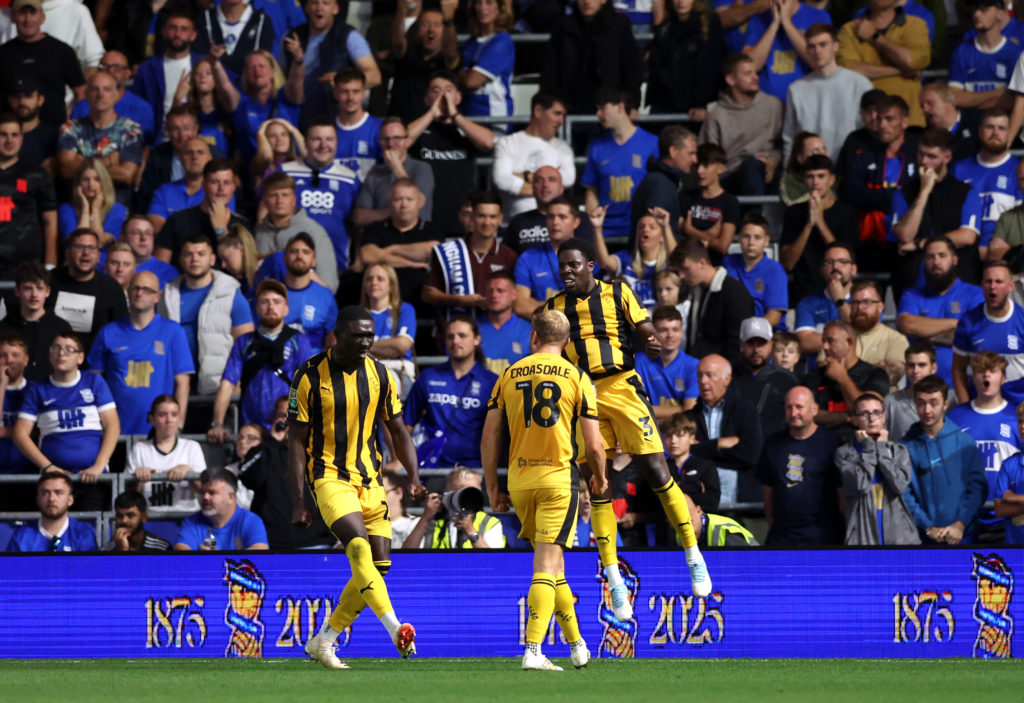 Port Vale score against Birmingham