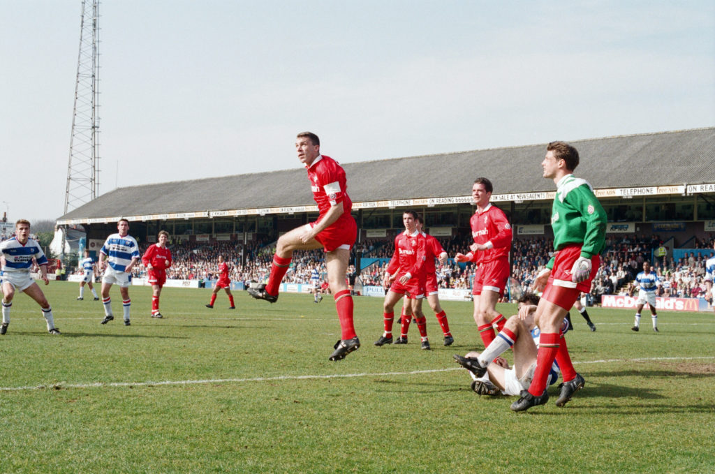 Swindon Town playing Reading in 1995