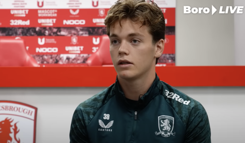 Sverre Nypan speaks to Boro Live after being announced as a Middlesbrough player