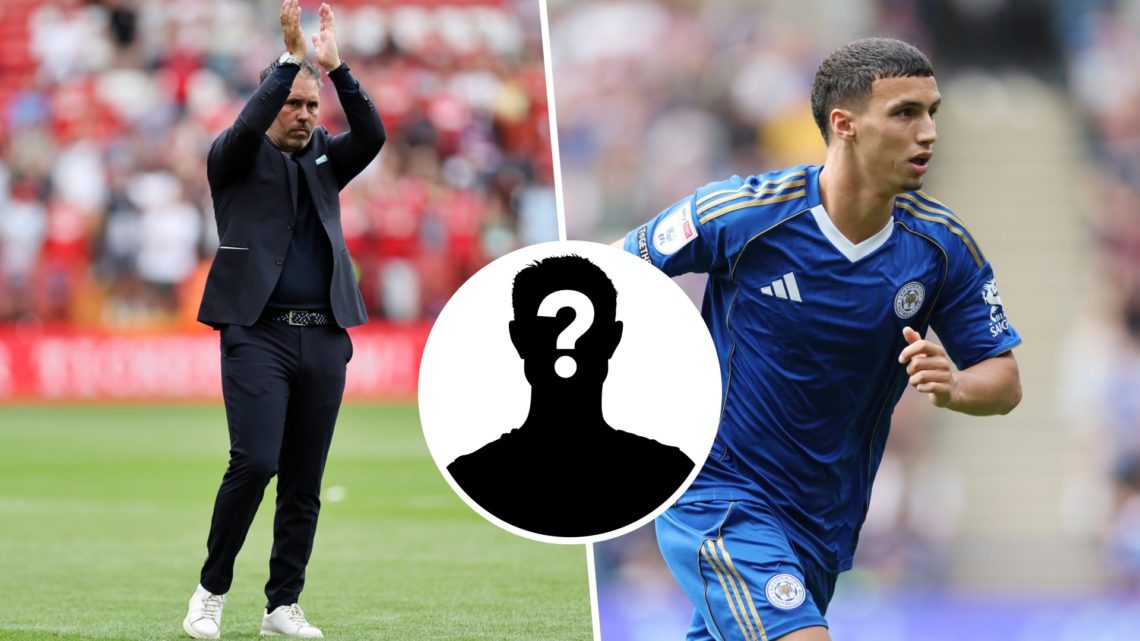 Marti Cifuentes applauds the Leicester City fans after the win against Charlton Athletic, Bilal El Khannouss in action for Leicester City vs Sheffi...