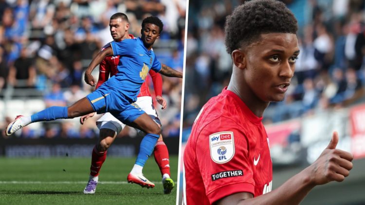Demarai Gray playing for Birmingham City