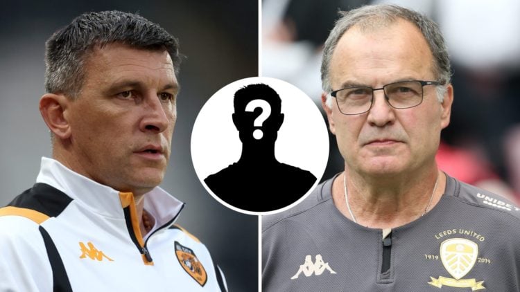 Hull City FC manager Sergej Jakirovic watches a pre-season friendly, and former Leeds United manager Marcelo Bielsea before a Championship game. In...