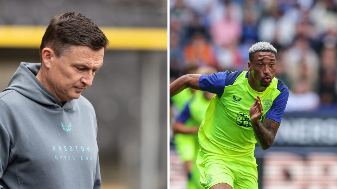 Paul Heckingbottom looks dejected after Hull City vs Preston North End, Daniel Jebbison makes a run during Bolton Wanderers vs Preston North End