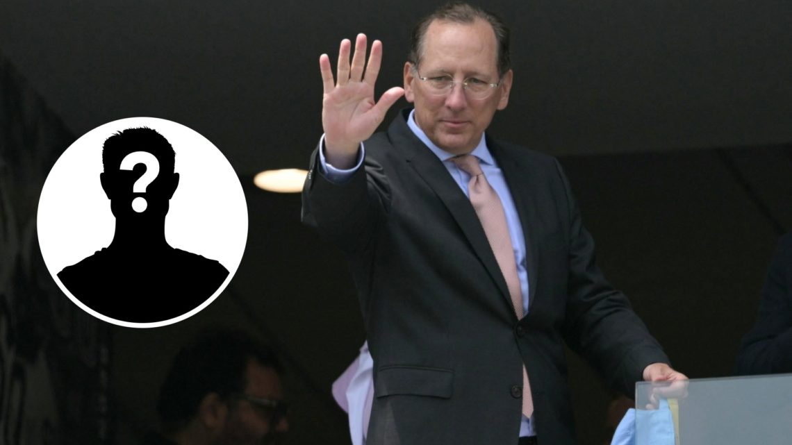US businessman and owner of Botafogo John Textor. Inset, Mystery Player