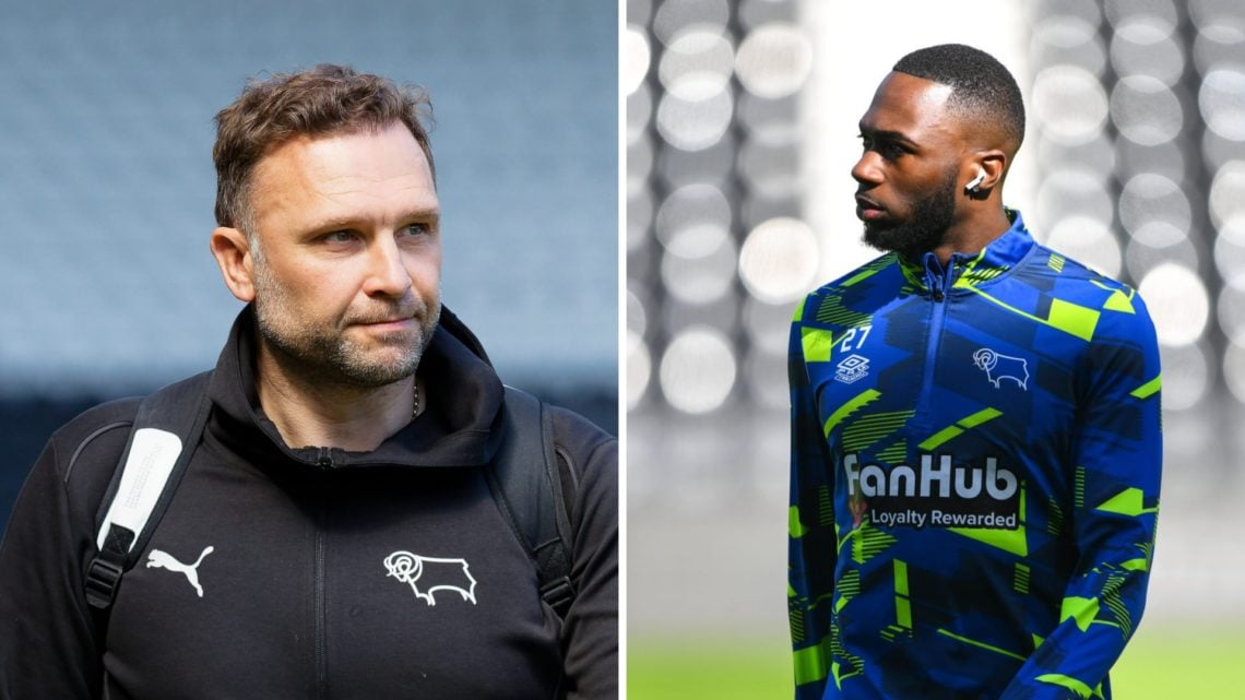 John Eustace, manager for Derby County arrives prior to the Sky Bet Championship match between Swansea City and Derby County at the Swansea.com Sta...