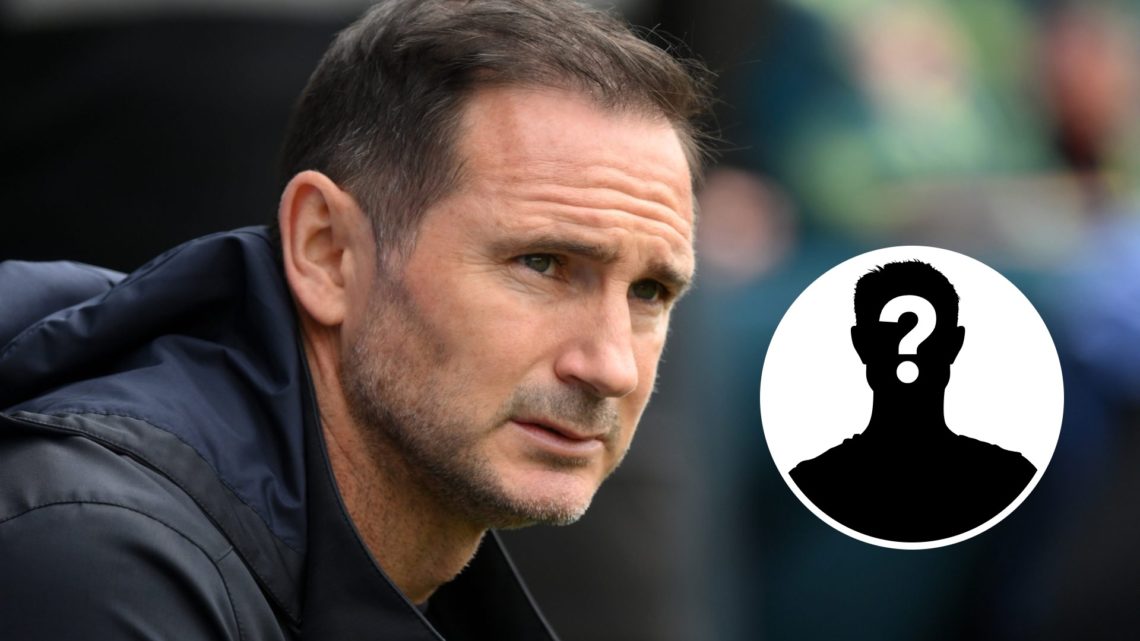 Coventry City manager Frank Lampard (left) with mystery player inset (right)