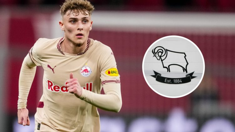 Bobby Clark of FC Red Bull Salzburg looks on during the UEFA Champions League 2024/25 League Phase MD5 match between Bayer 04 Leverkusen and FC Sal...