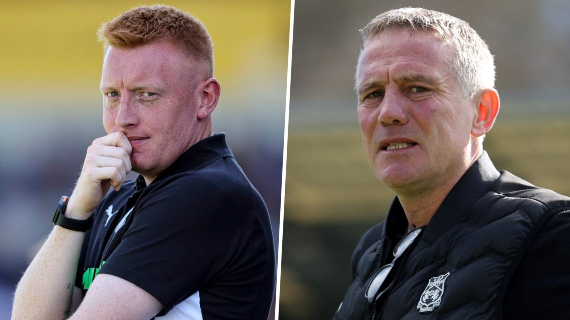 Southampton FC boss Will Still and Wrexham AFC manager Phil Parkinson