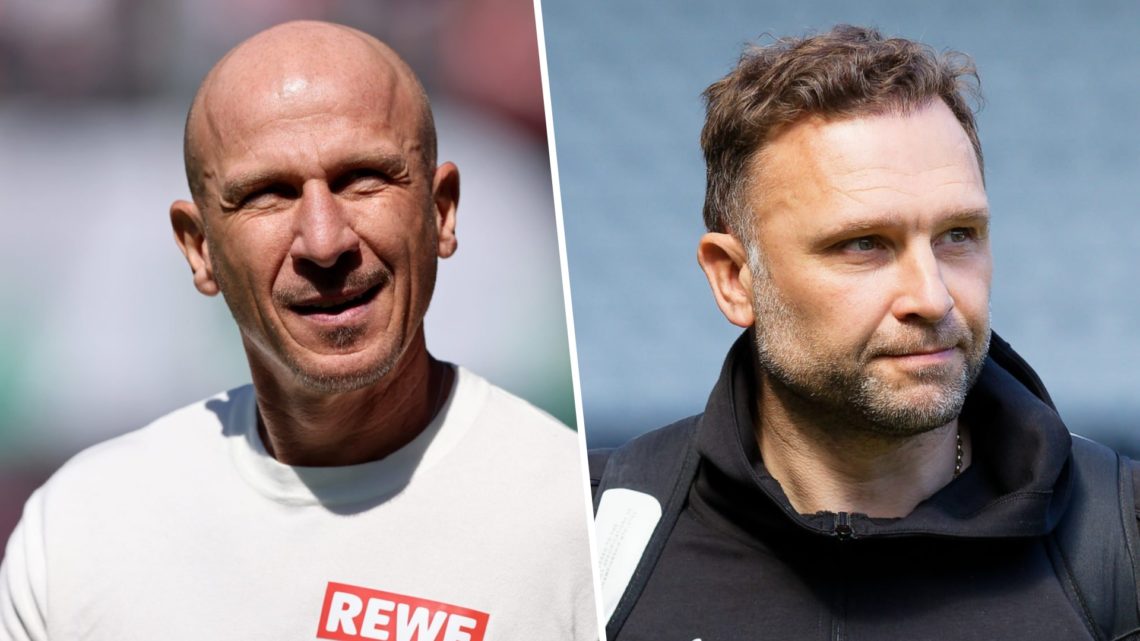 Split image of Bristol City manager Gerhard Struber (L) and Derby County manager John Eustace (R)