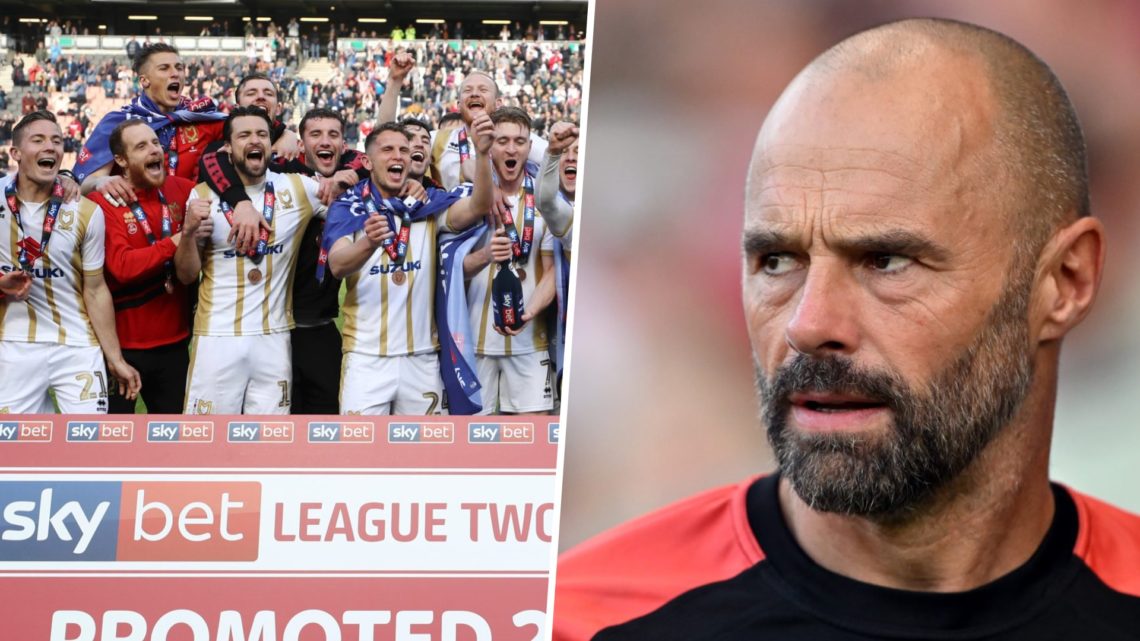 MK Dons win promotion