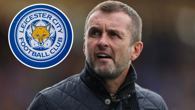 Nathan Jones and Leicester