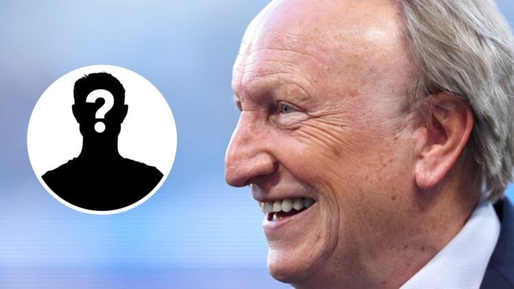 eil Warnock during the Premier League match between Manchester City FC and Wolverhampton Wanderers FC. Inset: mystery person