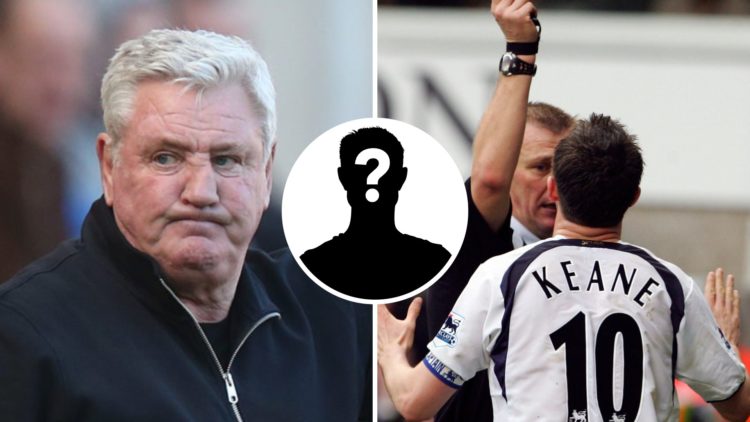 Steve Bruce and Robbie Keane
