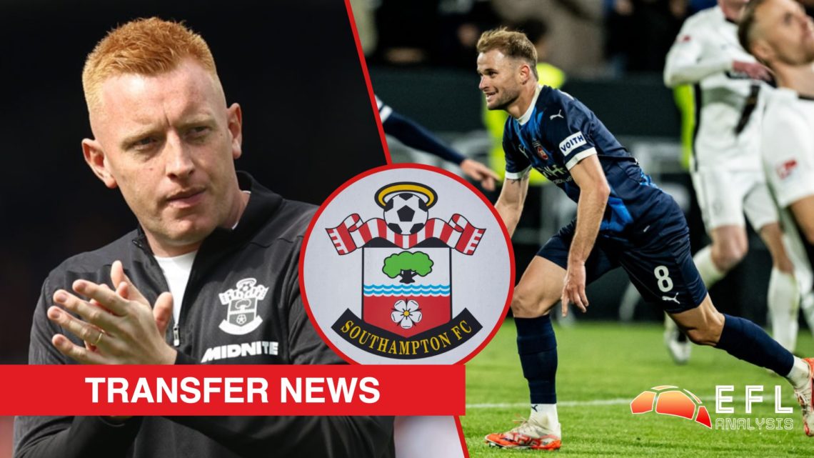 Split image showing Southampton coach Will Still and Heidenheim star Leo Scienza
