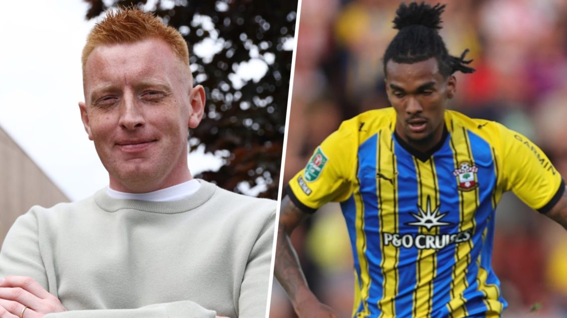 Split image of Southampton manager Will Still (L) and striker Damion Downs (R)